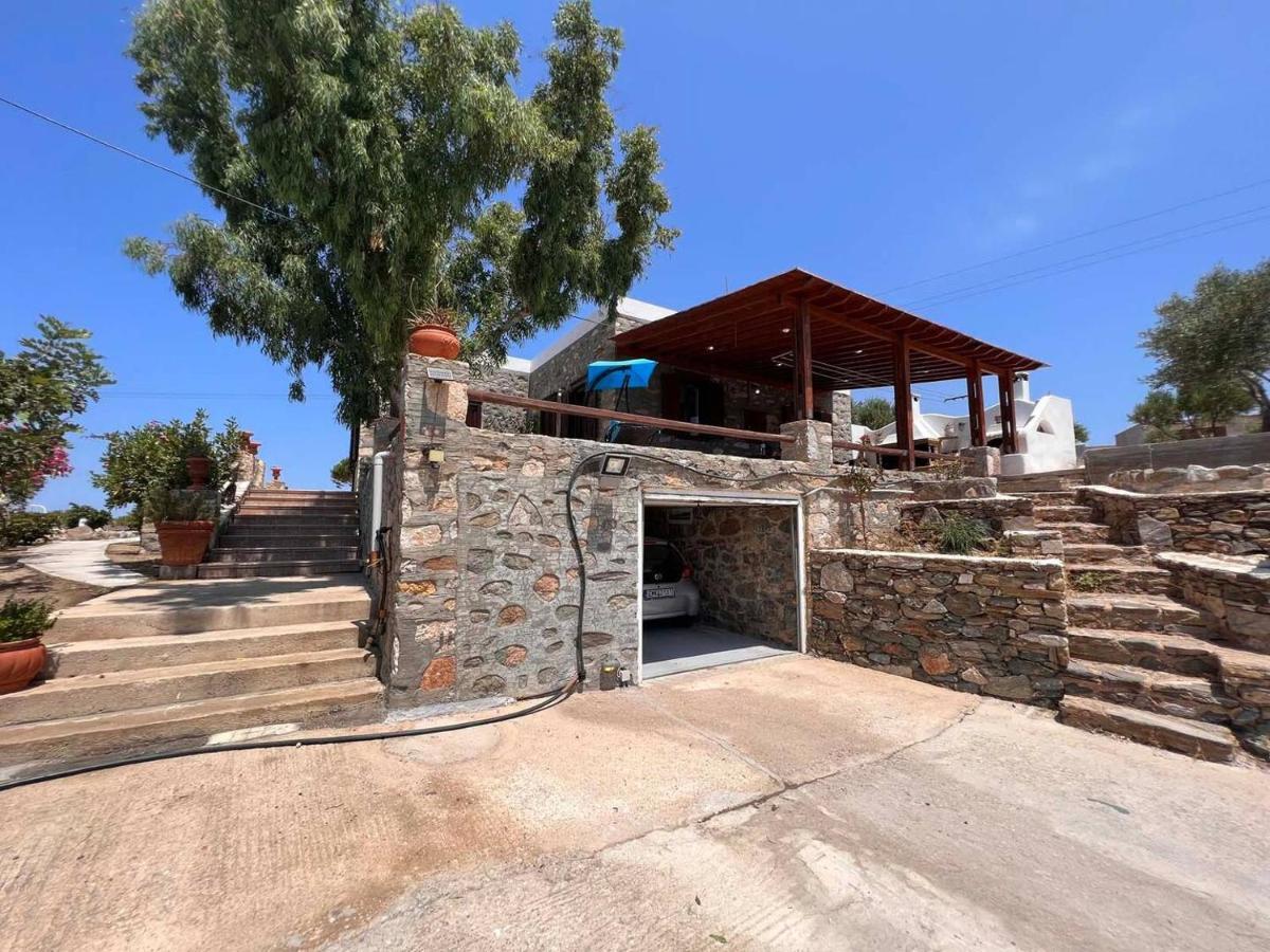 Πέτρινο Εξοχικό Σπίτι Στη Σύρο Agros  Dış mekan fotoğraf