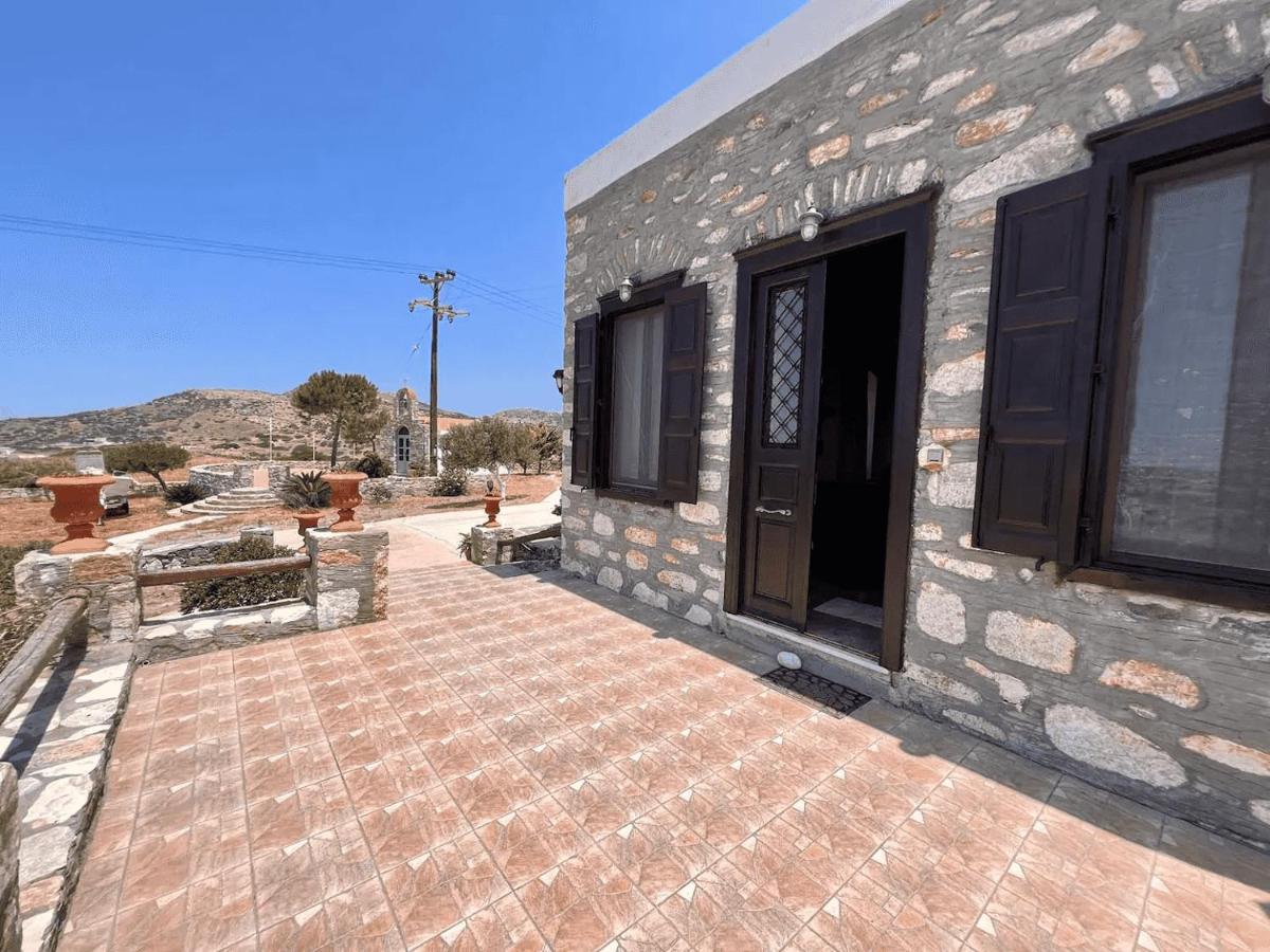 Πέτρινο Εξοχικό Σπίτι Στη Σύρο Agros  Dış mekan fotoğraf