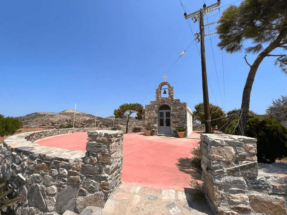 Πέτρινο Εξοχικό Σπίτι Στη Σύρο Agros  Dış mekan fotoğraf