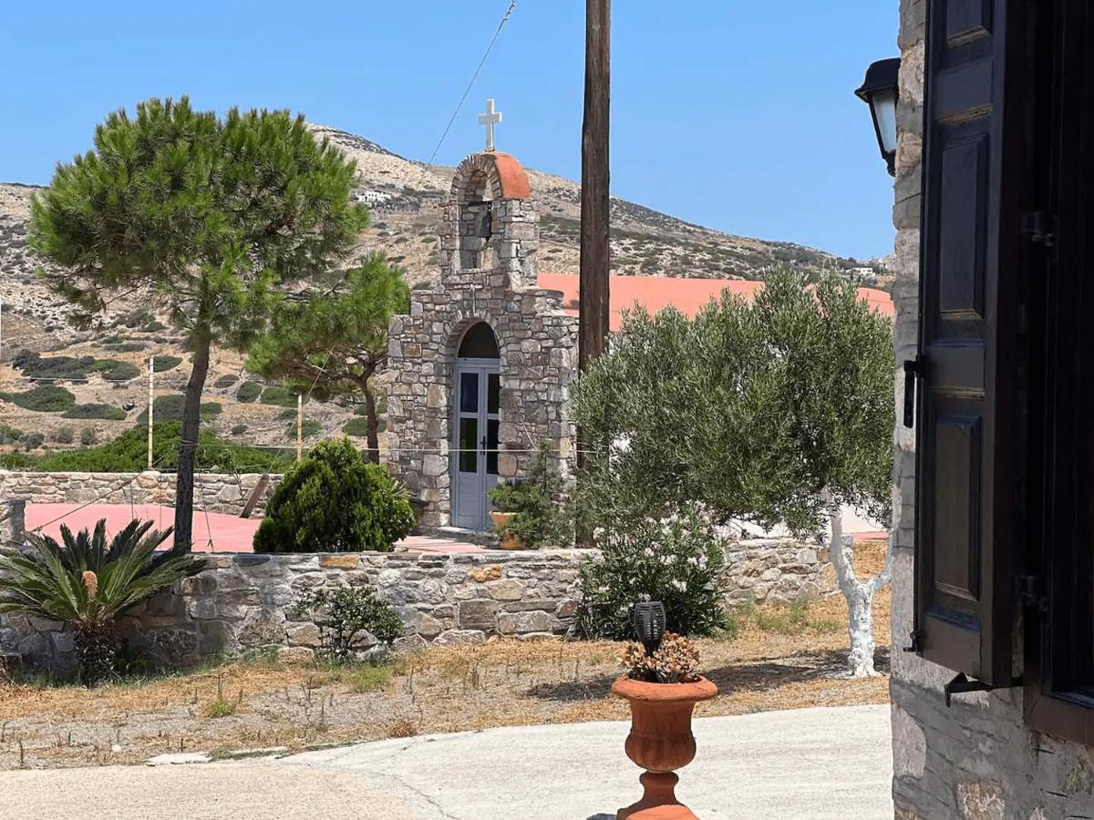 Πέτρινο Εξοχικό Σπίτι Στη Σύρο Agros  Dış mekan fotoğraf