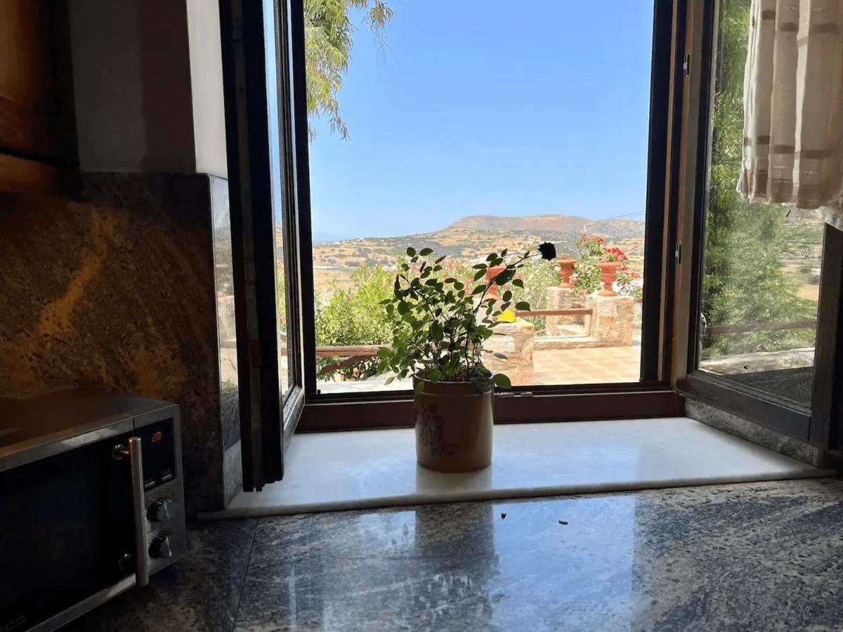 Πέτρινο Εξοχικό Σπίτι Στη Σύρο Agros  Dış mekan fotoğraf
